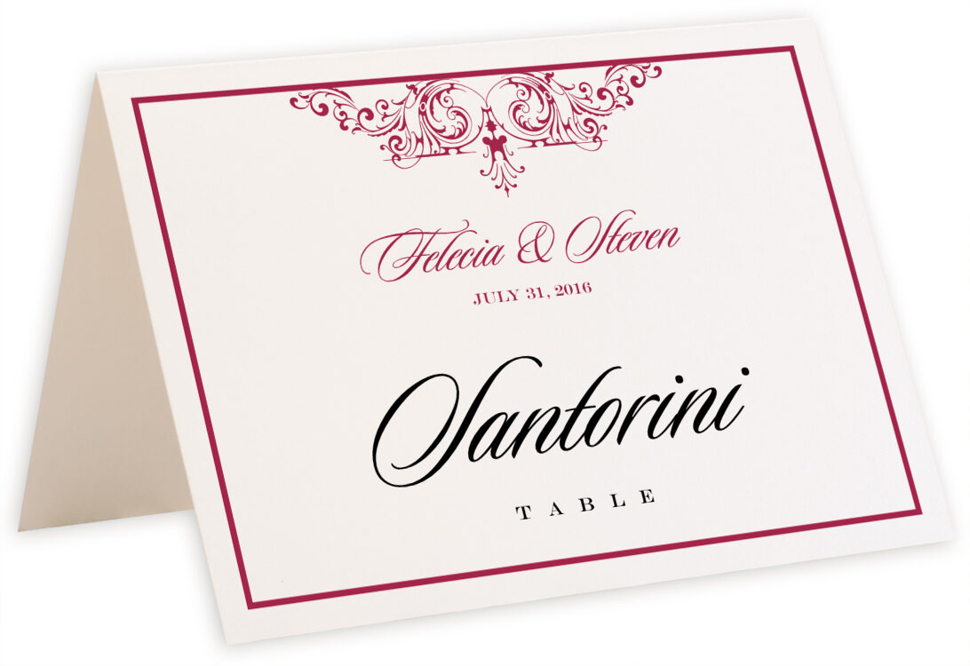 Song Vintage Monogram Wedding Table Names, Wedding Table Cards and